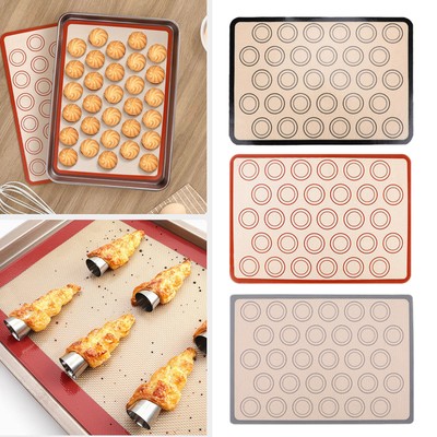 Silicone Baking Mats Cookie Sheet 11 x 16 Rectangular Thick Reusable Large