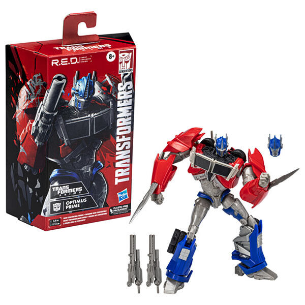 Hasbro Transformers Prime R.E.D. Optimus Prime Red Action Figure