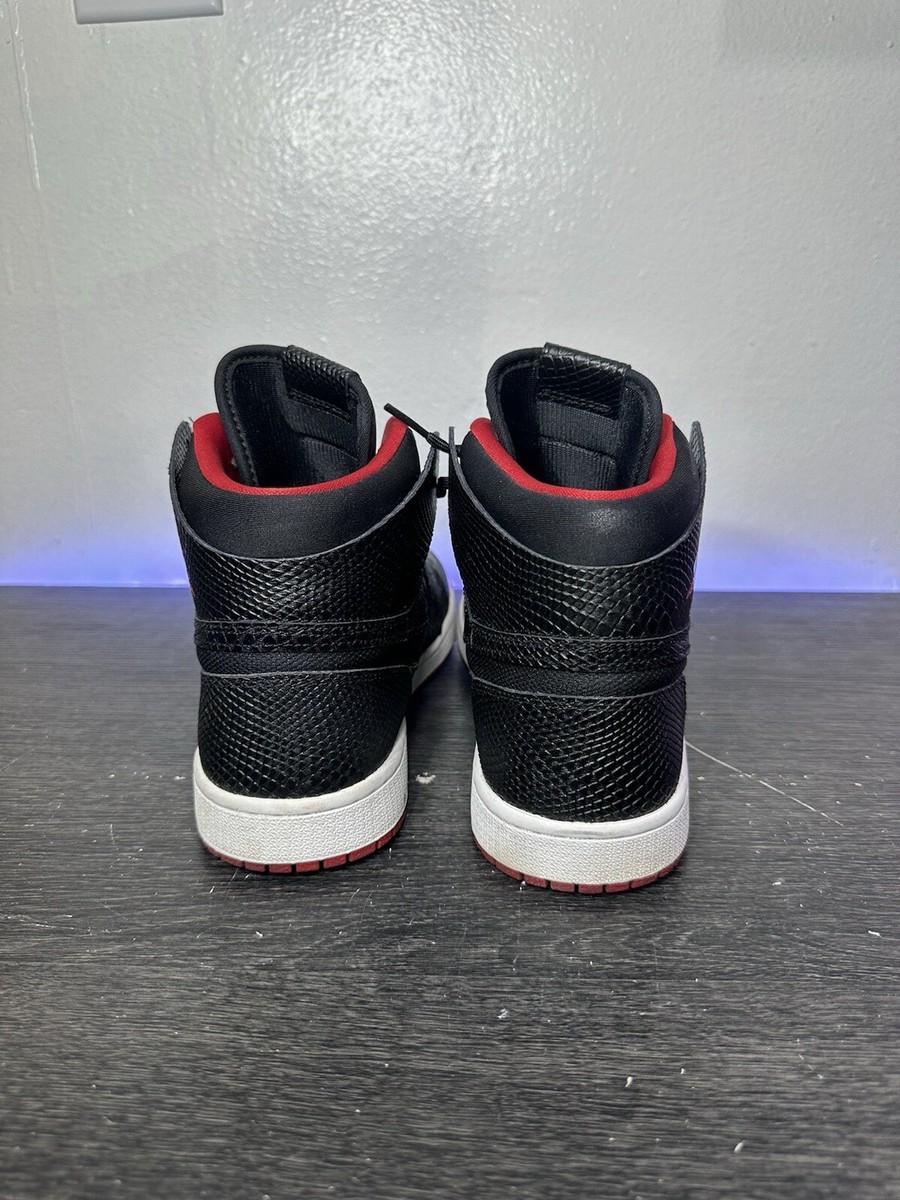 Nike Air Jordan 1 Retro High Nouveau Snakeskin 2016 Bred Black Red