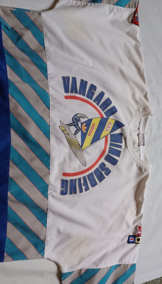Vintage 80's Adidas Vangard Wind Surfing Sweatshirt | eBay