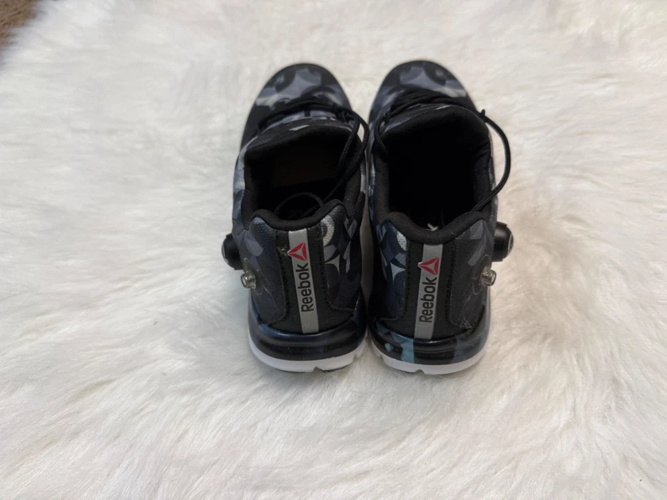 VERY RARE Reebok Z Pump Fusion AG Black Grey White Size 7.5 Shoes V66745 - Image 4 of 4