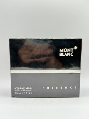 PRESENCE BY MONT BLANC 75ML AFTER-SHAVE BALM NOT AFTER SHAVE LOTION