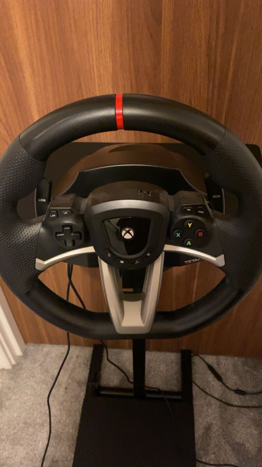 HORI RWO Steering Wheel Xbox Series X/S & One With Pedals & adjustable