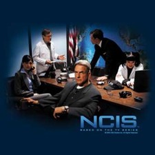 NCIS TV Series Original Cast Photo Image Navy Blue T-Shirt NEW UNWORN