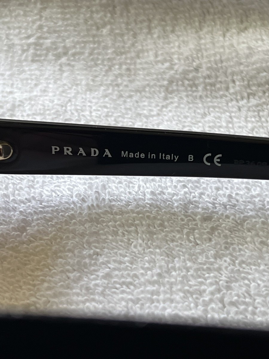 PRADA サングラス　Made in Italy ケース付 Prada ブラック サングラス ケース付き - メルカリ