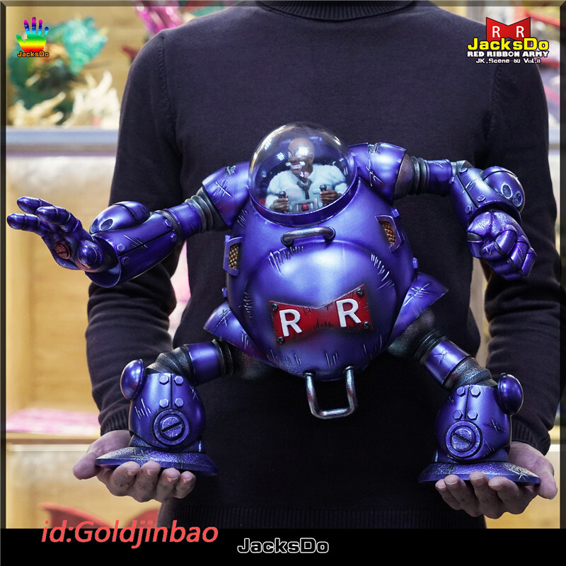 JacksDo Red Ribbon Army Full Set 1-8 General Blue Colonel Violet