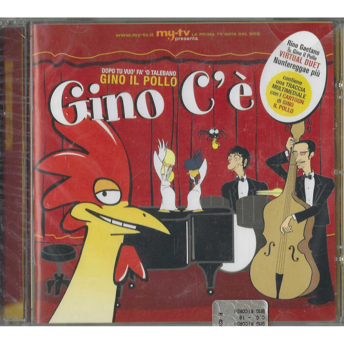 Gino Il Pollo CD Gino C'è / BMG – 74321943142 Sealed