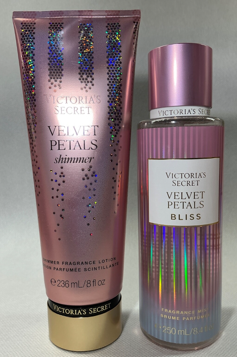 Victoria's Secret Velvet Petals Bliss Mist + Shimmer Fragranced
