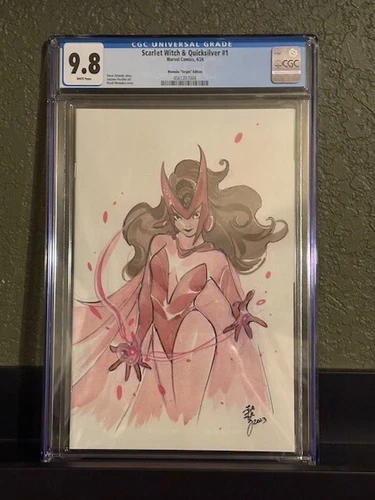 Scarlet Witch and Quicksilver #1 Momoko Virgin Edition CGC 9.8  4/2024
