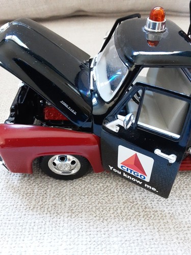 Citgo 1953 Ford F-100 Metal Tow Truck Bank by Gearbox - Picture 5 of 8