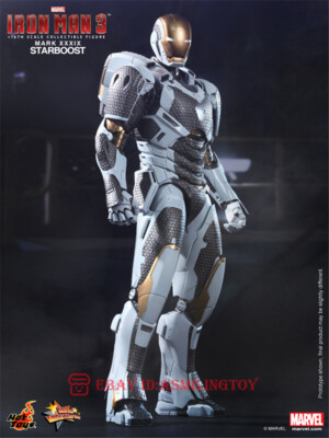 【中古】 アイアンマン アイアンマン3 マークXXXIX STARBOOST MMS214 1/6 フィギュア 1/6 Hot Toys MMS214 Iron Man 3 Starboost Mark 39 Collectible