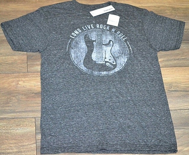 Sonoma Goods For Life Long Live Rock N Roll T-Shirt Supersoft Graphic Tee | eBay