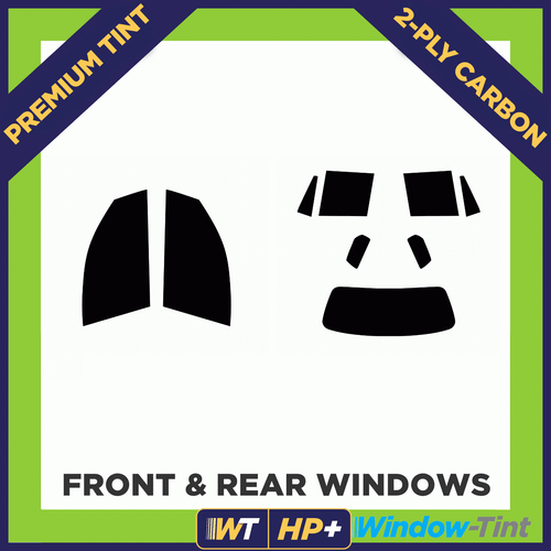 For Mazda 2 5-door Hatchback 2002-07 Carbon Pre Cut Window Tint Full 2-ply HP+ - Picture 2 of 10