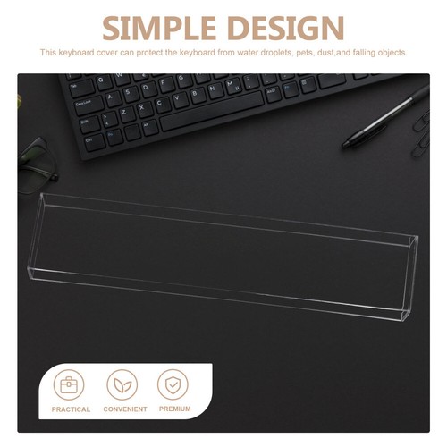 Housse De Protection Couvertures Clavier Pour Le Bureau Cache Transparent - Afbeelding 4 van 12