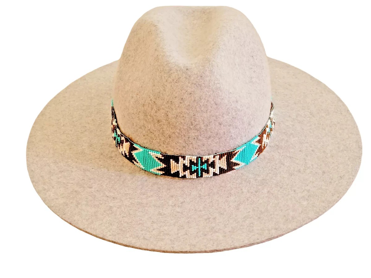 Beaded Hat Band Native American Style Handmade hatband | eBay display picture 1