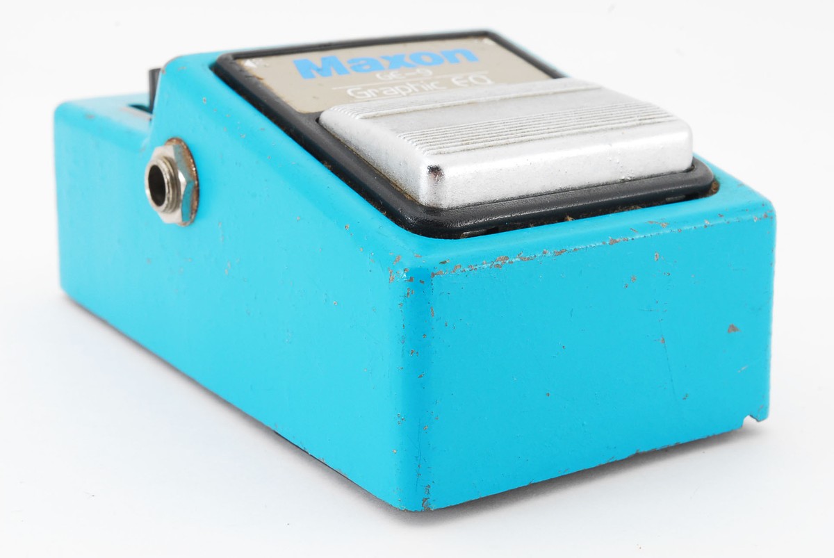 Maxon GE-9 グラフィックEQ Maxon GE-9 Graphic EQ Guitar Effect Pedal MIJ Shipping Free
