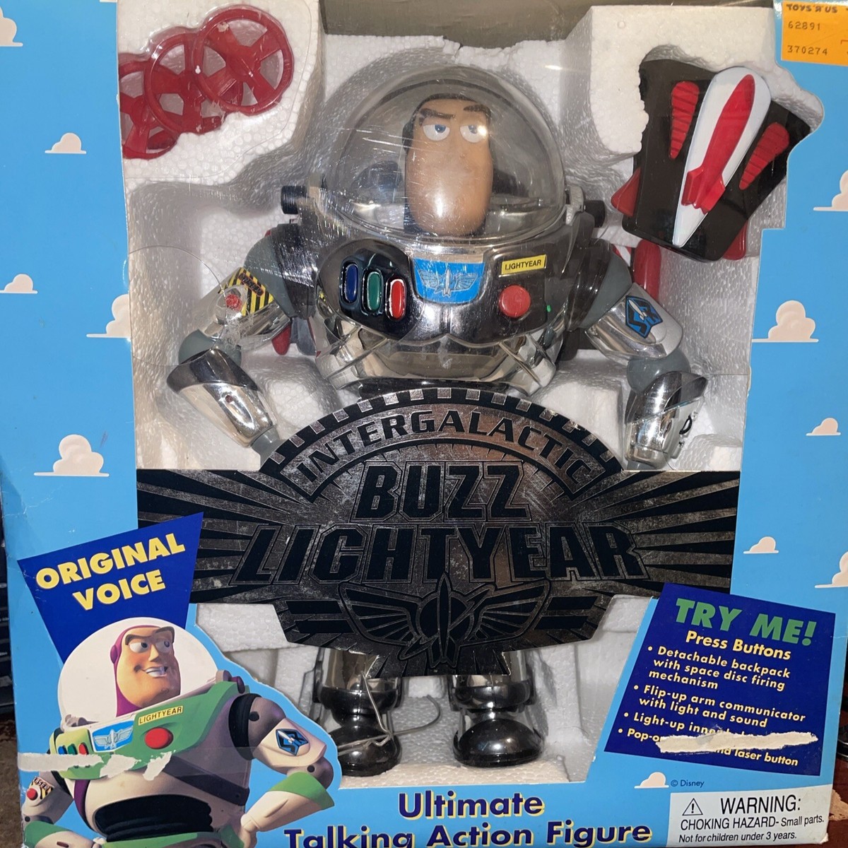 VTG Disney Pixar Toy Story Intergalactic Buzz Lightyear Action