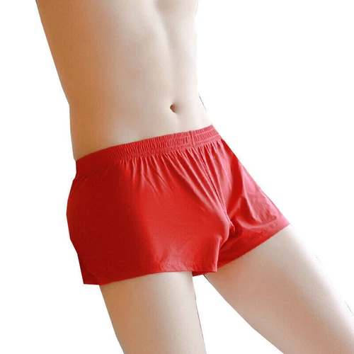 Sexy Herren Boxershorts Eisseide nahtlos Beutel Unterwäsche Shorts Trunks Unterhose - Bild 8 von 22