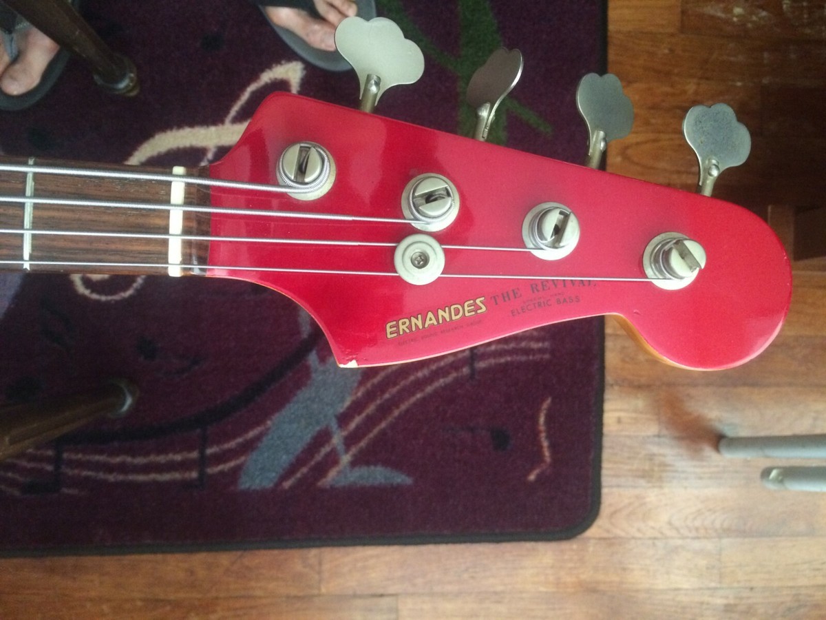 fernandes Revival bass jazz ベース タイプ？ ソフトケース付