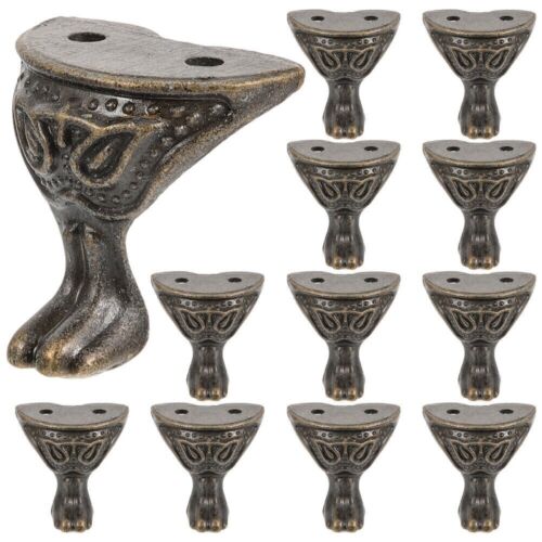 Decorative Zinc Alloy Legs for Stained Glass Jewelry Boxes and Small Furniture - Afbeelding 1 van 8