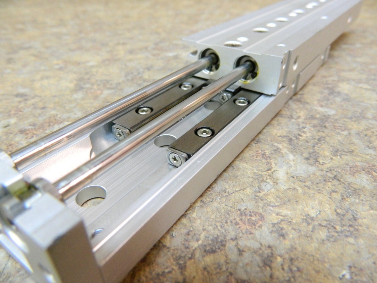 SMC MXS8-75 8 MM Bores X 75 MM Stroke Precision Slide Table | eBay