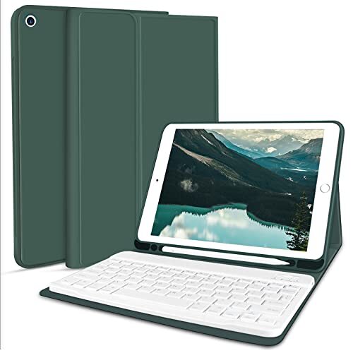Funda Teclado Inalámbrico Magnético Bluetooth para iPad 10.2 2020 8th 7th Gen