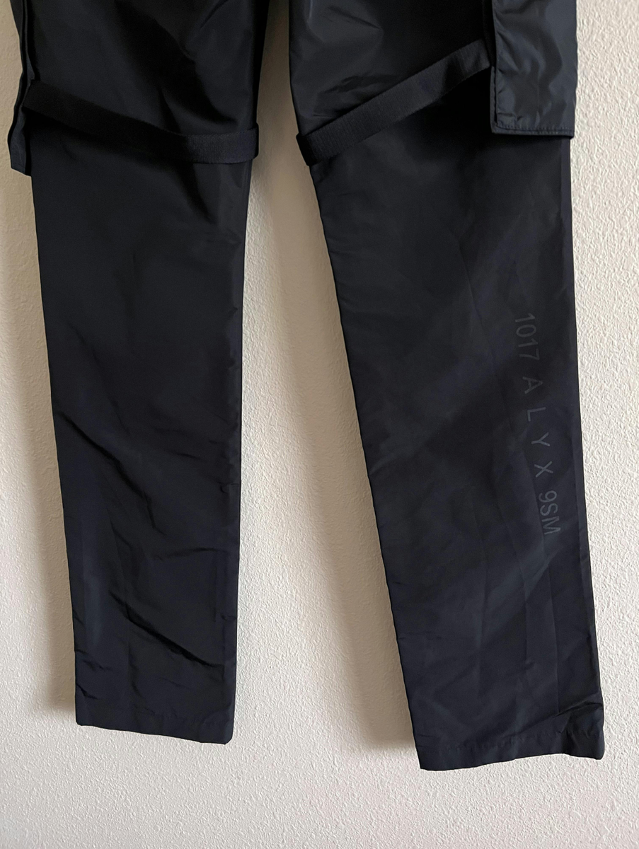 1017 Alyx 9SM Holster Pants - Size Small - Black - NEW - Made in