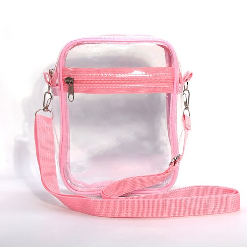 Small Clear Purse Stadium Approved Clear Bag Transparent Crossbody Shoulder Bag - Picture 9 of 26