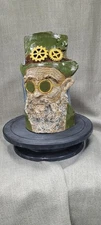 Southern Folk Art Steampunk Man Face Jug By Melissa Herman