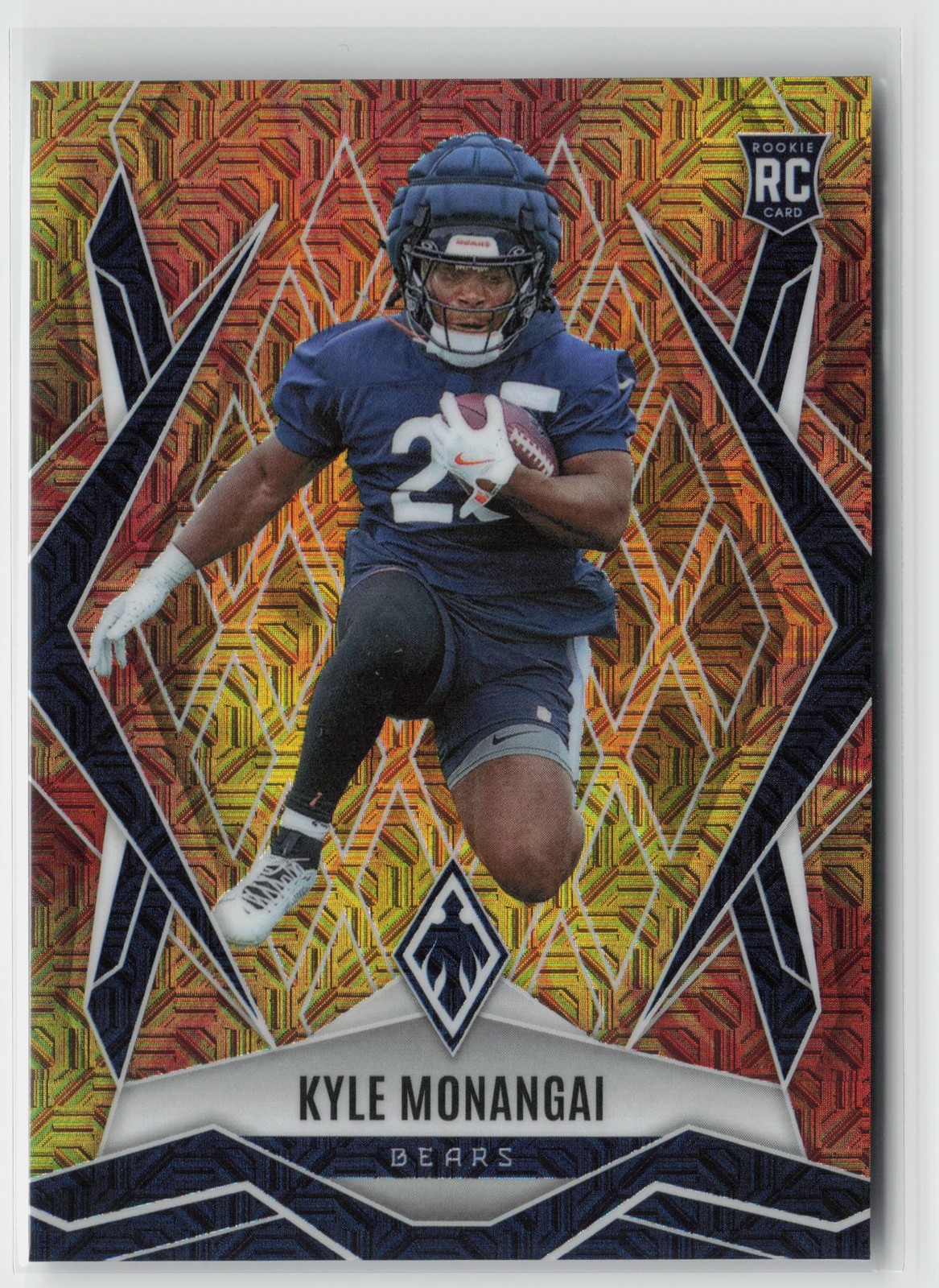 2025 Panini Phoenix #249 Kyle Monangai Fireburst Prizm #/350