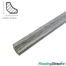 Trade Pack 20x Laminate Floor Scotia Trim Beading 2.4m Metre Length in 30 Colour