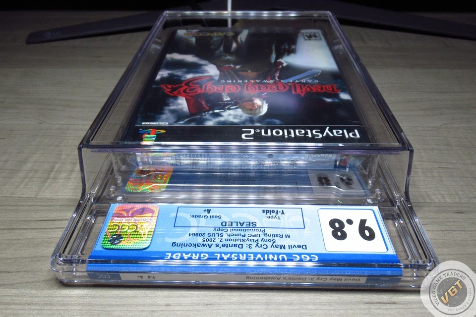 CGC 9.8 A+ Devil May Cry 3: Dante's Awakening UPC Punch PlayStation 2, PS2 NEW! - Image 4 of 4