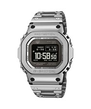 Casio G-SHOCK GMW-BZ5000D-1JF Silver Metal Bluetooth Solar Men Watch NEW Japan  