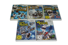 Rayman Raving Rabbids+Rabbids  2+TV Party+Zeitreise+ Go Home Nintendo Wii