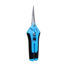 Hydrofarm HGPP400C Precision Curved Blade Pruners, Blue 1