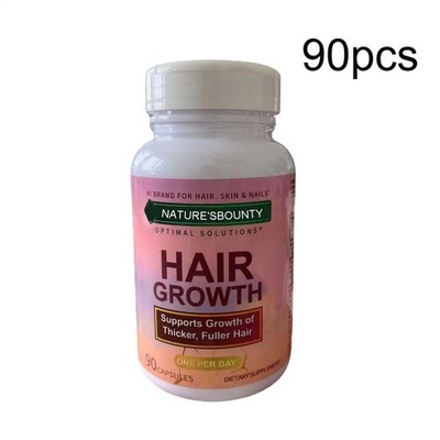 Nature's Bounty Optimal Solutions Haarwachstum 90 Kapseln Vitamine Biotin neu