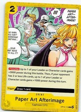 Paper Art Afterimage OP13-115 Awakening of the New Era Common NM One Piece TCG