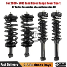 Front Rear Air Spring to Coil Spring Conversion Kit For 06-13 Range Rover Sport