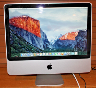 Apple iMac, 20'' A1224 (Early 2008), Intel Core 2 Duo 2.4GHz, 2GB RAM, 250GB HD