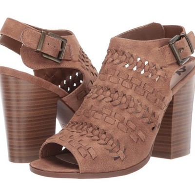 FERGALICIOUS HEELED PEEP TOE SHOE