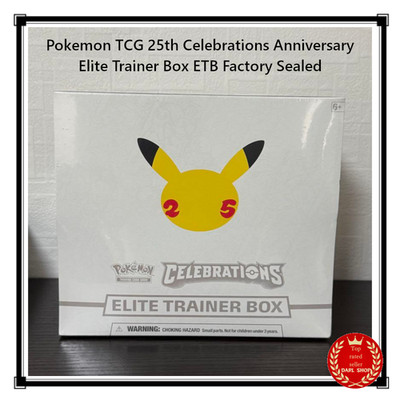 Pokemon TCG 25th Celebrations Anniversary Elite Trainer Box ETB