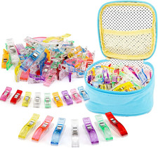 Sewing Clips 100 Pcs Quilting Clips 80 Small 20 Large Fabric Clips Assorted Col