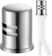 Dishwasher Air Gap Cover, Dishwasher Air Gap Cap for Kitchen Sink, Solid Brass D