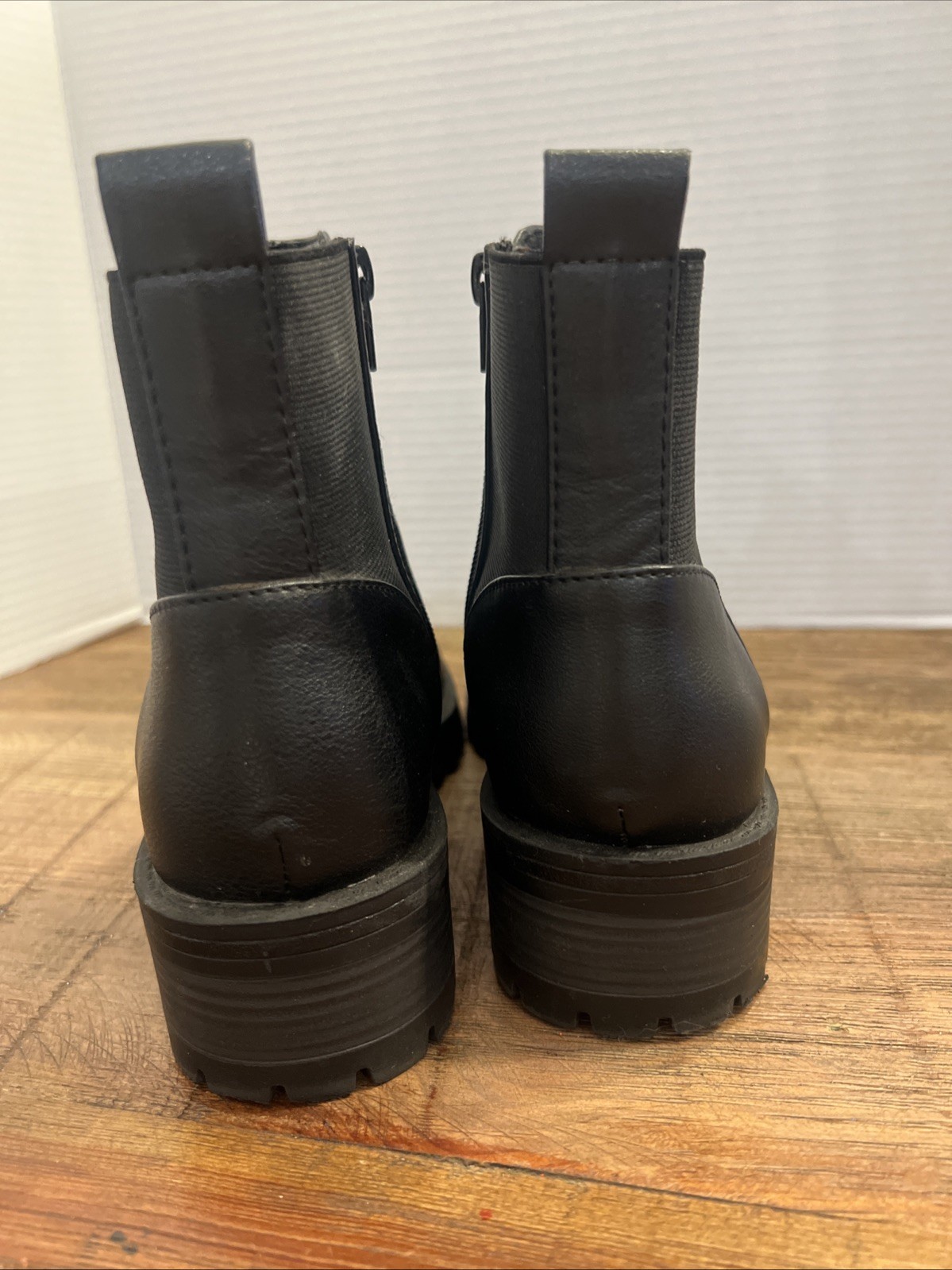 Universal Thread Target Black Combat Chelsea Boot… - image 7