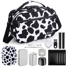Large Cosmetic Organization Bag with 11 Small Items, Portable Cosmatic Makeup...
