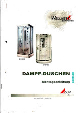 DAMPF Luxus Dusche mit