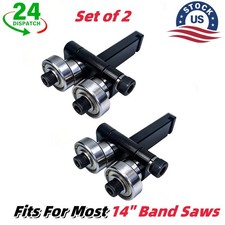 Fits For Most 14"Band Saws 2PCS Bandsaw Ball Bearing Blade Guide Upper or Lower