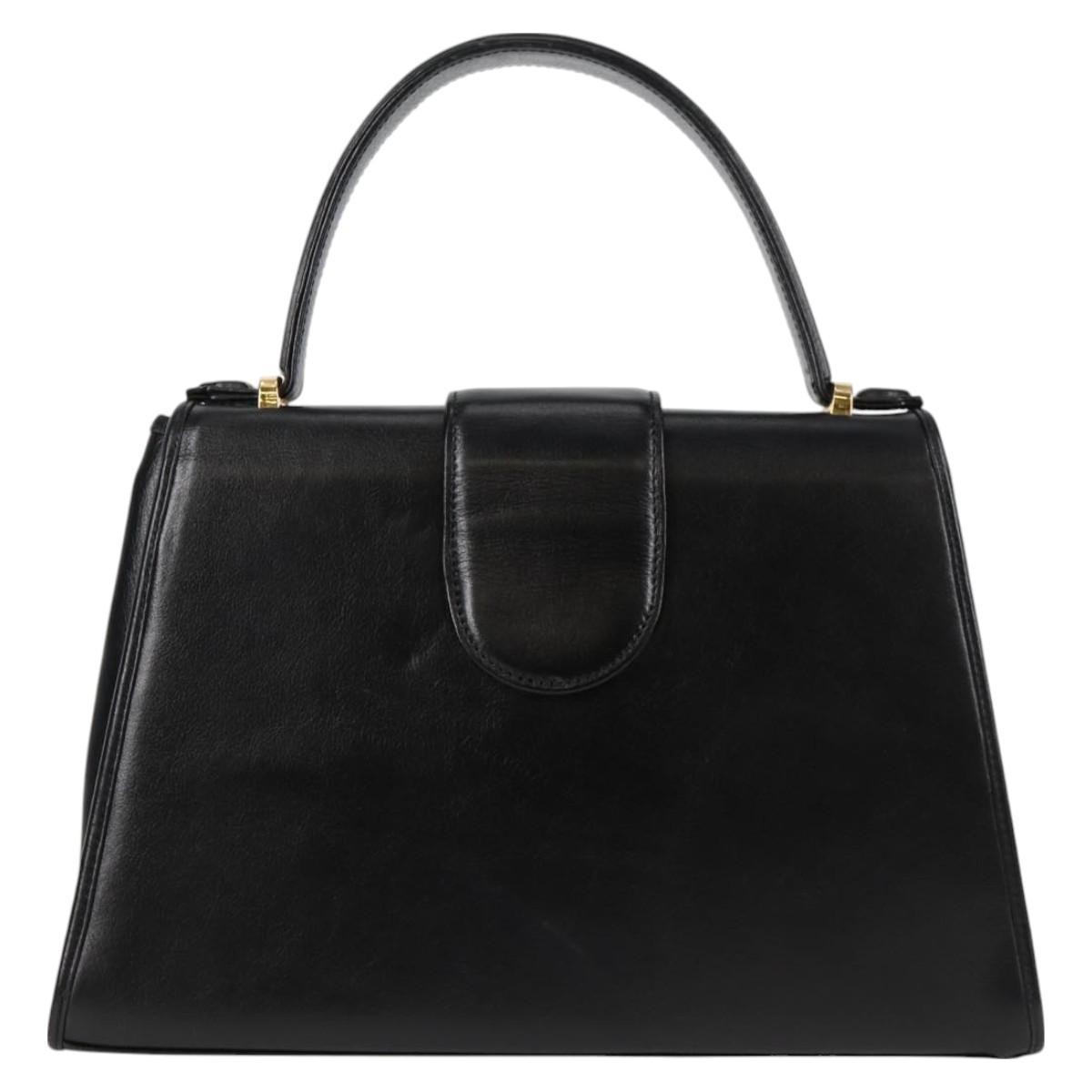 SAINT LAURENT Borsa a mano in pelle 2 vie nera originale yk16390
