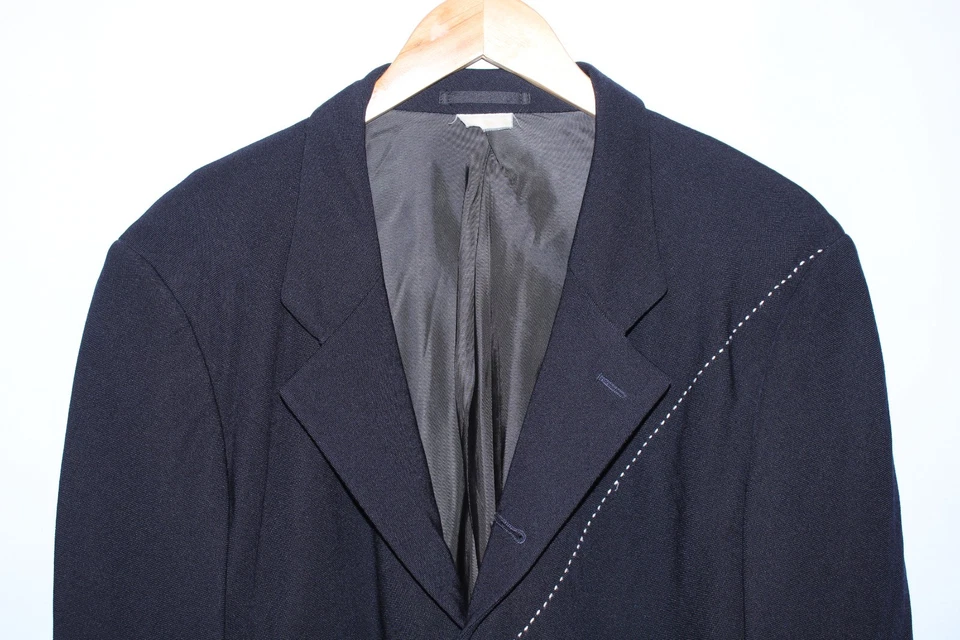 Chaqueta Blazer Comme des Garcons Homme Plus Evergreen Para Hombre Grande Azul Marino Foto 2 de 4