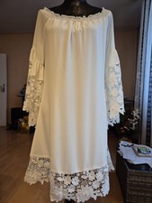 JOSEPH RIBKOFF Traumhaftes Stretch Kleid  Weiß Elegant Spitze Größe S/P  TOP!